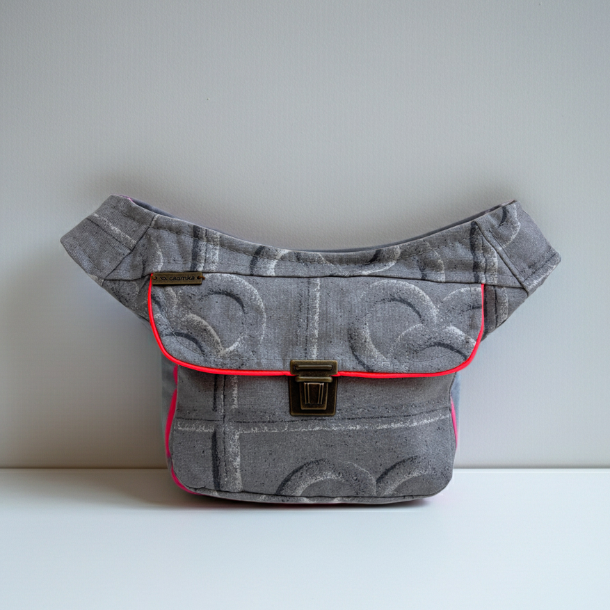 Riñonera Mini "Special Panot" · Impermeable + Bolsillo trasero extra · Pieza Única Núm. 19414