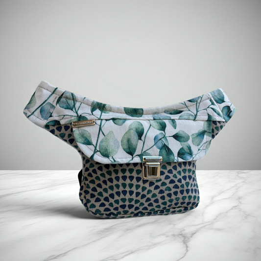 Riñonera Mini "Special Natura" + Bolsillo trasero extra · Pieza Única Núm. 19028