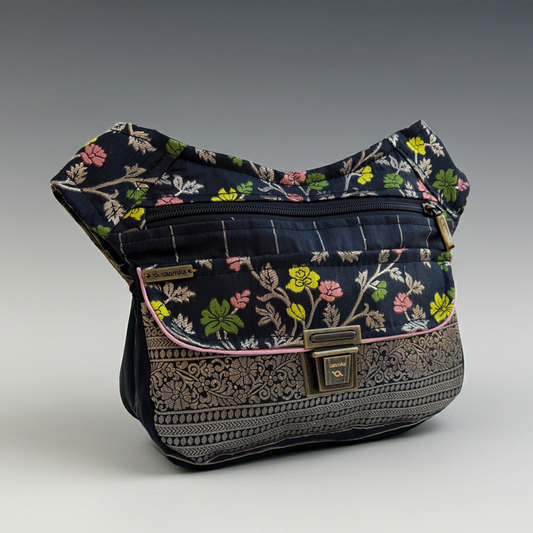 Riñonera "Elegant Luxury India Golden" + Bolsillo trasero · Pieza Única Núm. 19170