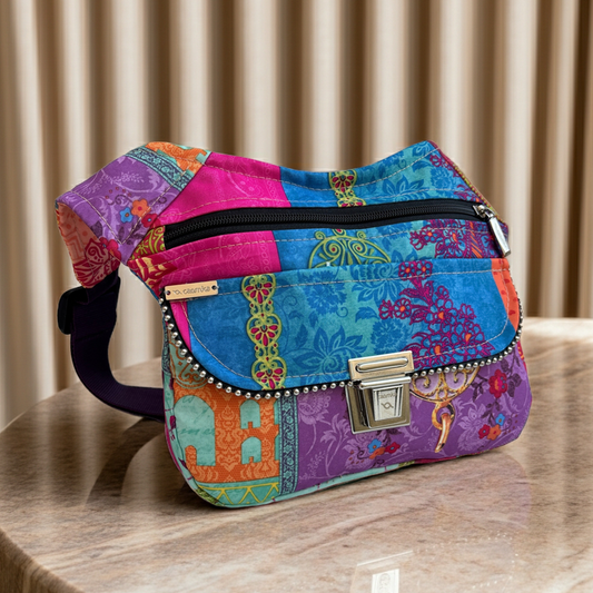 Riñonera "Special Live Colors" + Bolsillo trasero · Impermeable ·Pieza Única Núm. 18384