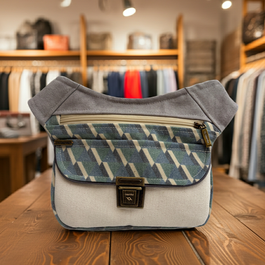 Riñonera "Special Geometric Top" · Pieza Única Núm. 18044