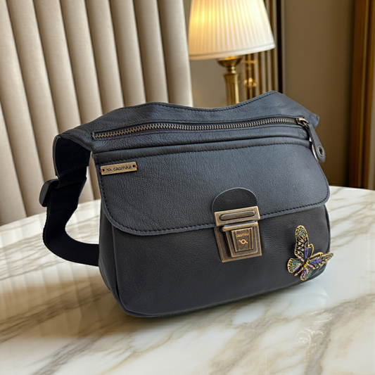 Premium Black & Butterfly · Piel - Cuero · Pieza Única Núm. 18476