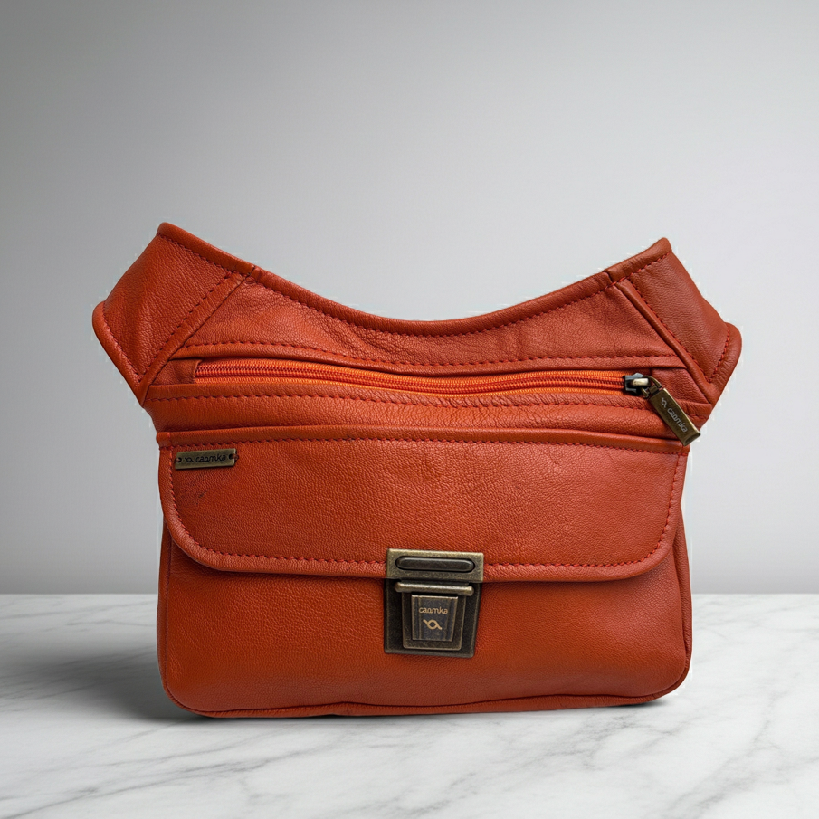BioCuir Classic Black &amp; Silver BioCuir® Natural Leather Exclusive Piece No. 6678