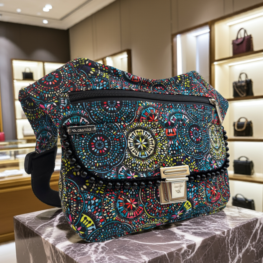 Riñonera "Special Mandalas Plus" + Bolsillo trasero · Pieza Única Núm. 17899