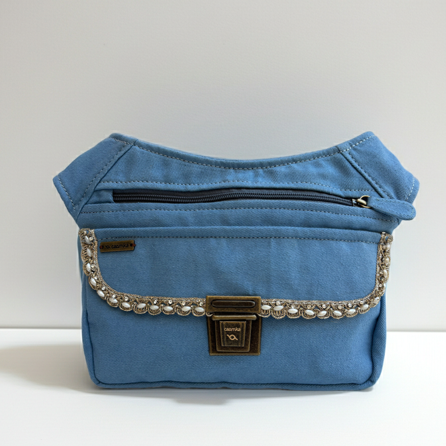 Riñonera "Special Jeans" + Bolsillo trasero · Pieza Única Núm. 19319