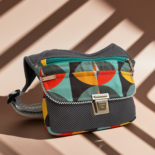 Riñonera "Soft 3D Colors Top" + Bolsillo trasero · Pieza Única Núm. 18217