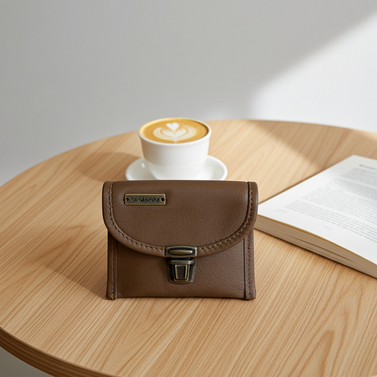 🎁 Mini monedero en piel "SLIM" · Pieza Única Núm. 18880 (100% off)