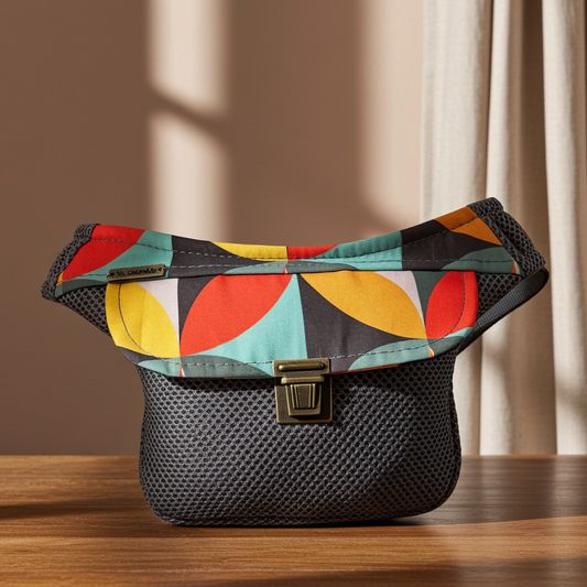 Riñonera Mini “Special Soft3D Colors” + Bolsillo trasero extra · Pieza Única Núm. 18198