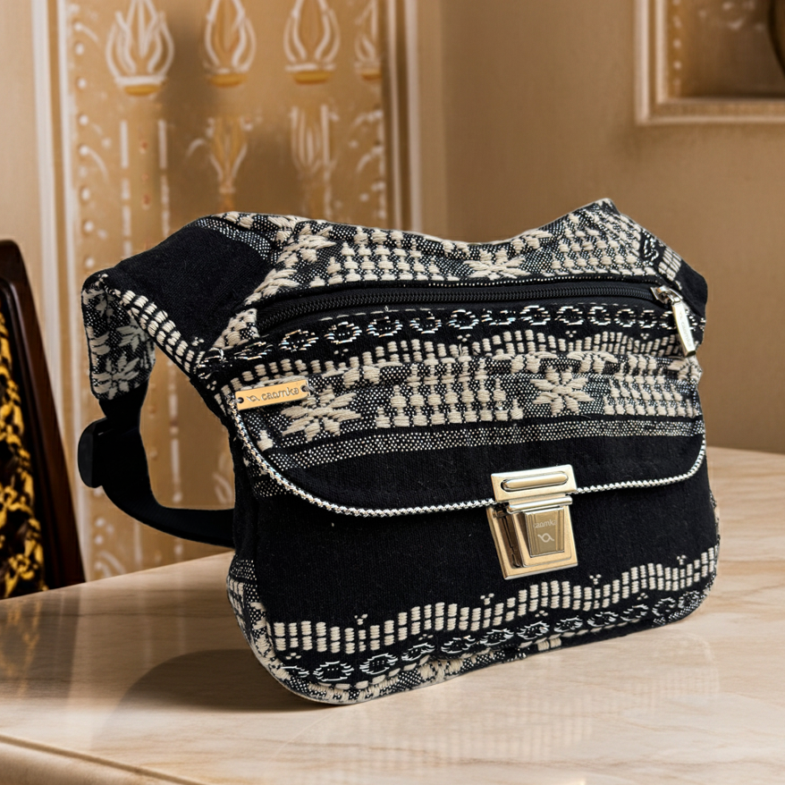 Riñonera "Special Etnical India" + Bolsillo trasero · Pieza Única Núm. 18464