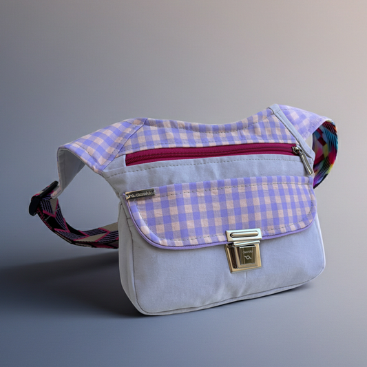 Riñonera "Special Summer Top" ♻️ Jeans Recycled ♻️ + Bolsillo trasero · Pieza Única Núm. 19182