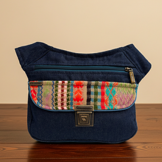 Riñonera "Special Jeans India" + Bolsillo trasero extra · Pieza Única Núm. 18509