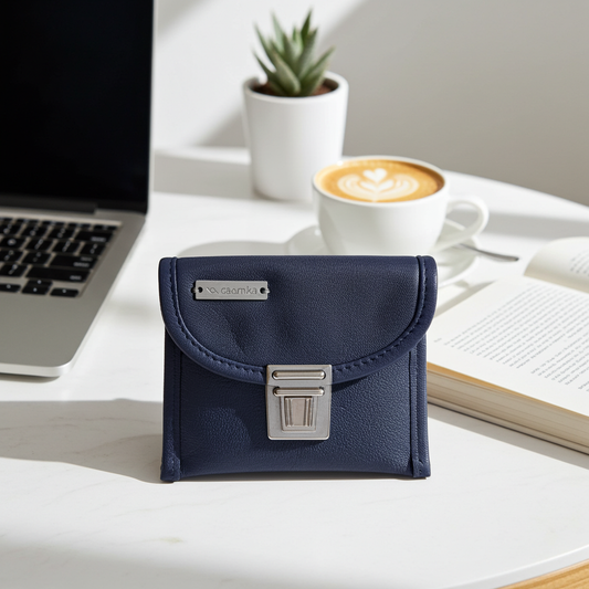CAOMKA Coin Holder Natural BioCuir® Leather Exclusive Piece No. 12375