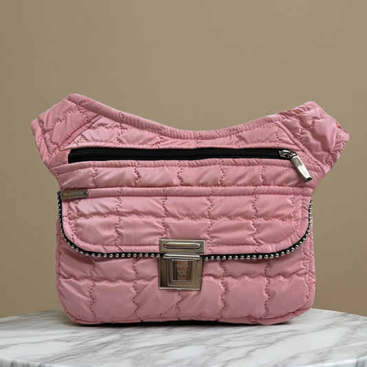 Riñonera "Special Pink Soft" + Bolsillo trasero · Pieza Única Núm. 18286