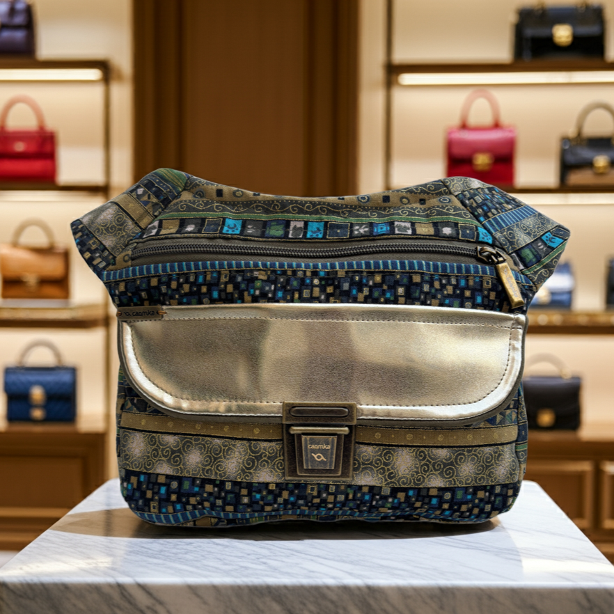 Riñonera "Elegant Luxury Fil d'Or Top" · Pieza Única Núm. 17675