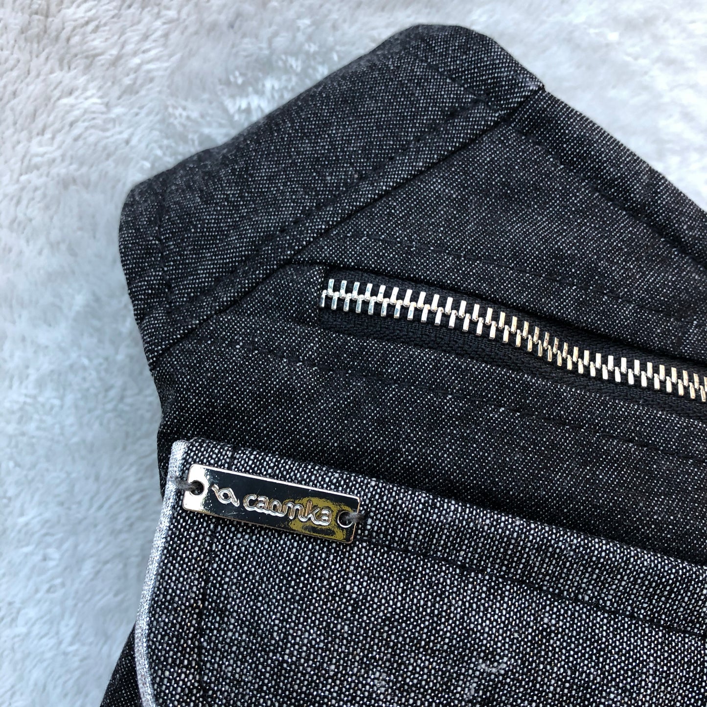 Denim-Stoff "Special Jeans Luxury". Einzelstück Nr. 6661