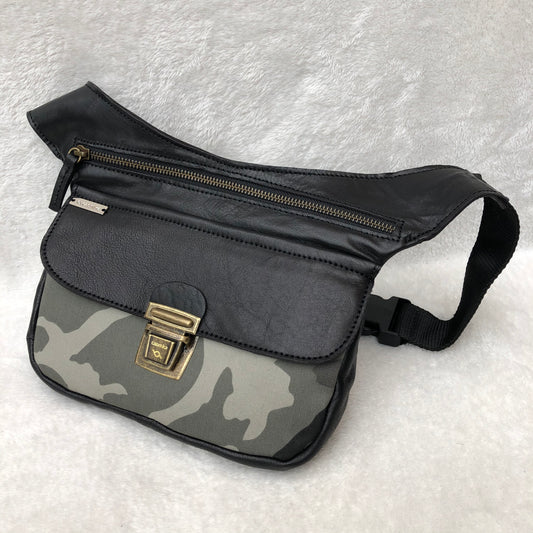 BioCuir Black Camouflage. Piel natural BioCuir® Pieza Exclusiva Núm. 6880