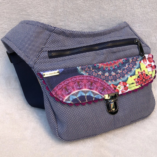 Special Mandalas Luxury. Unique Piece No. 6846 + Extra back pocket