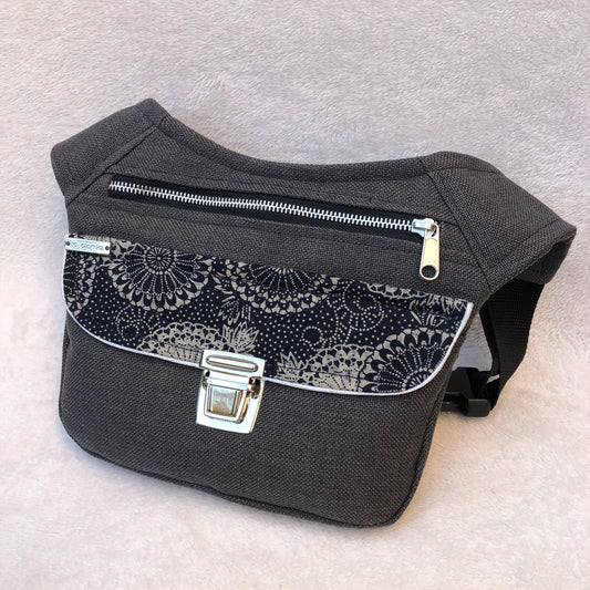 Elegant Silver Mandalas. Exclusive Part No. 6826 with back zipper