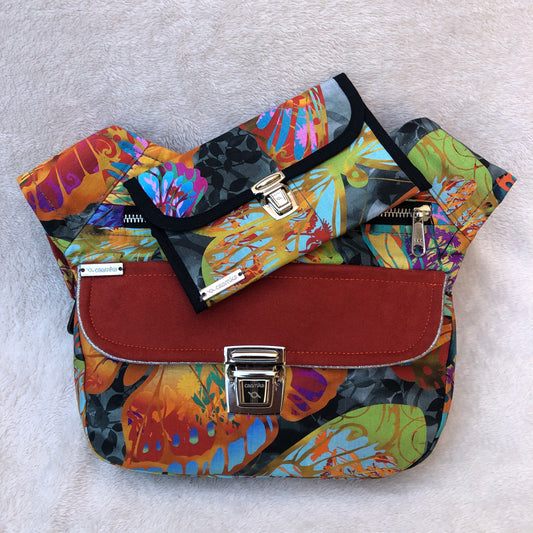 PACK "Butterflies Spring" Unique Piece No. 7000 + Extra back pocket