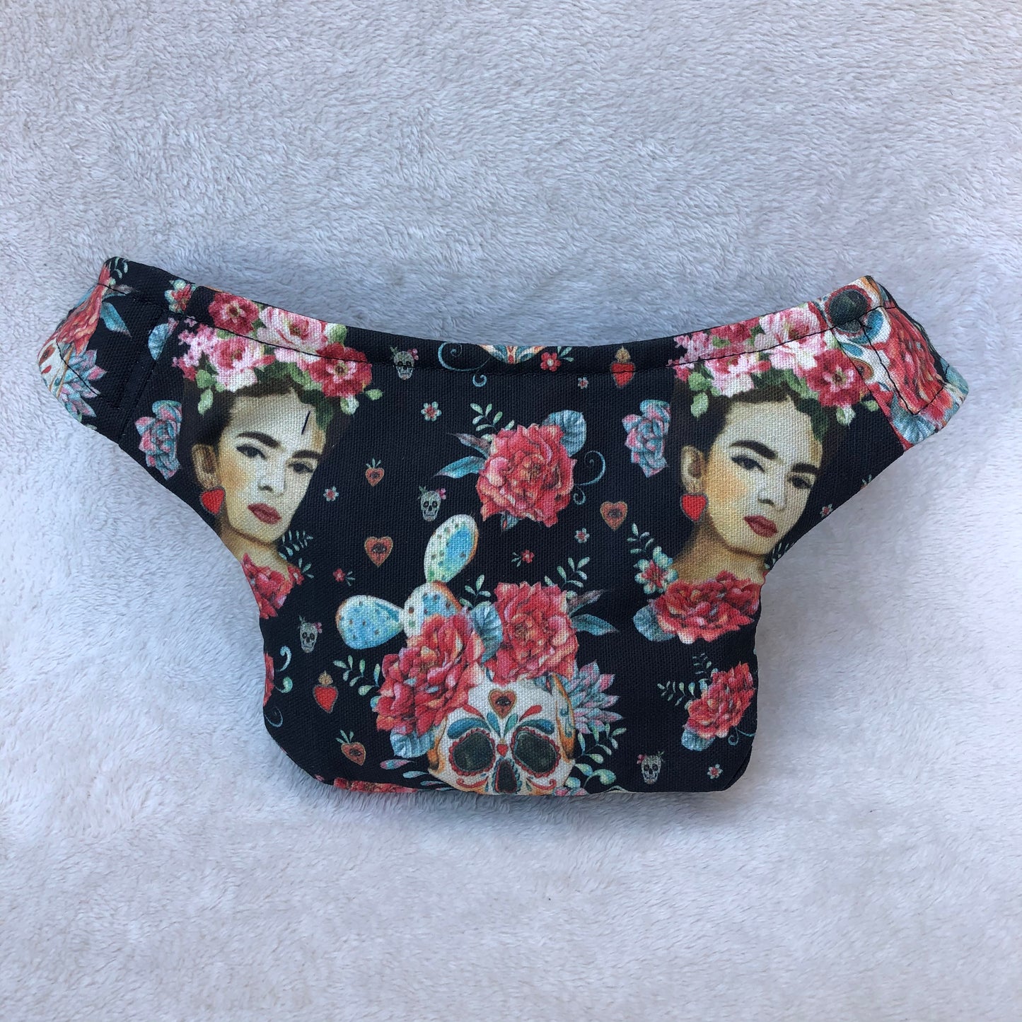 Mini mexikanische Schädel &amp; Frida Kahlo. Einzelstück Nr. 7018