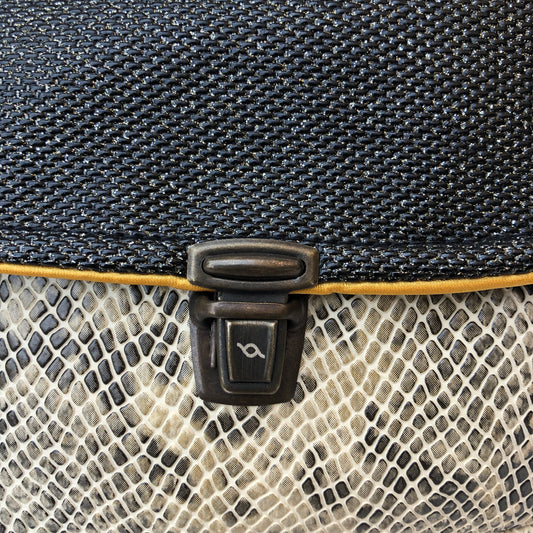 Mini Elegant Snake. Vegan skin. Unique Piece No. 7081