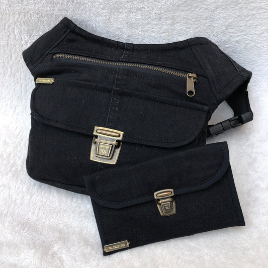 PACK "Jeans Recycled Black" Unique Pieces No. 7062