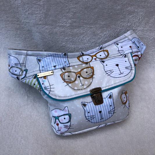 Mini Special Cats. Anti-stain laminated fabric. Unique Piece No. 6488