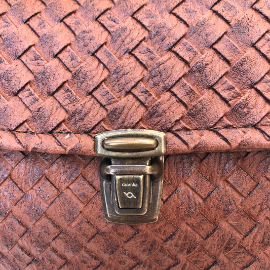 Mini Top Class Brown · Piel Vegana · Pieza Única Núm. 6815