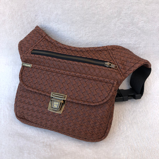 Top Classic Brown · Piel Vegana. Pieza Única Núm. 6830