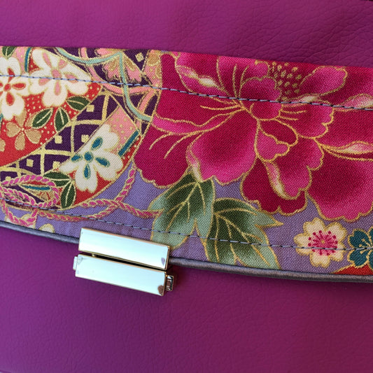 Special Japanese Golden Luxury. Vegan skin. Unique Piece No. 6047