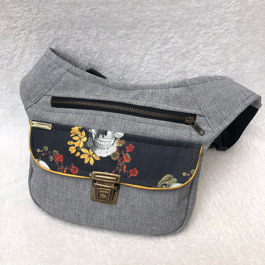 Special Mexican Skulls Gray Unique Piece No. 6800