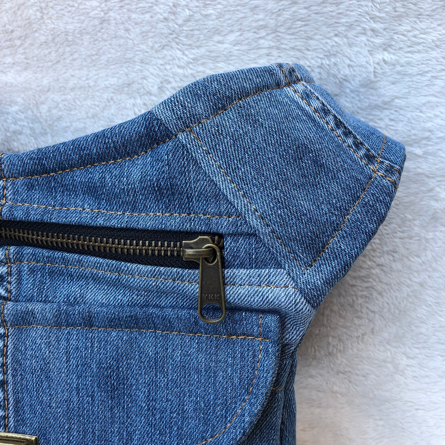 Recyceltes Jeans-Unikat Nr. 7150