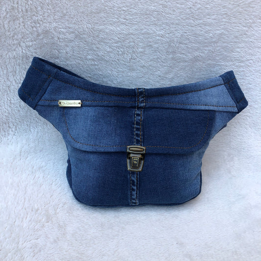 Mini Jeans Recycled Unique Piece No. 7148