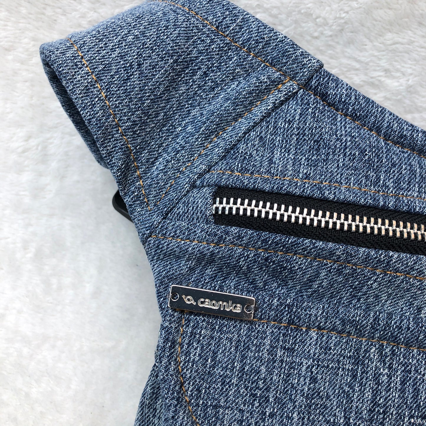 Recyceltes Jeans-Unikat Nr. 7161