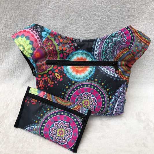 PACK "Special Summer Mandalas" Unique Piece No. 7185 + Extra back pocket