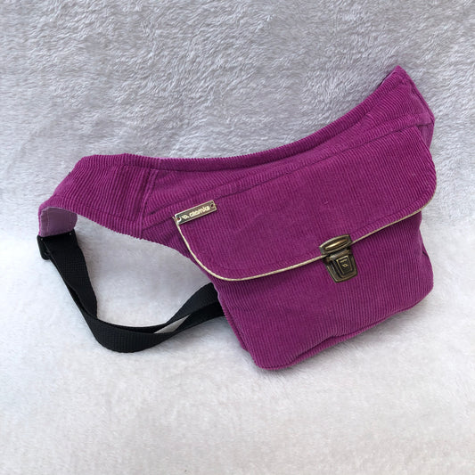 Fuchsia Mini Microcorduroy Unique Piece No. 7239