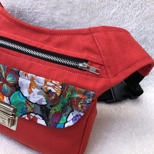 Special Red Butterflies Summer Unique Piece No. 7265