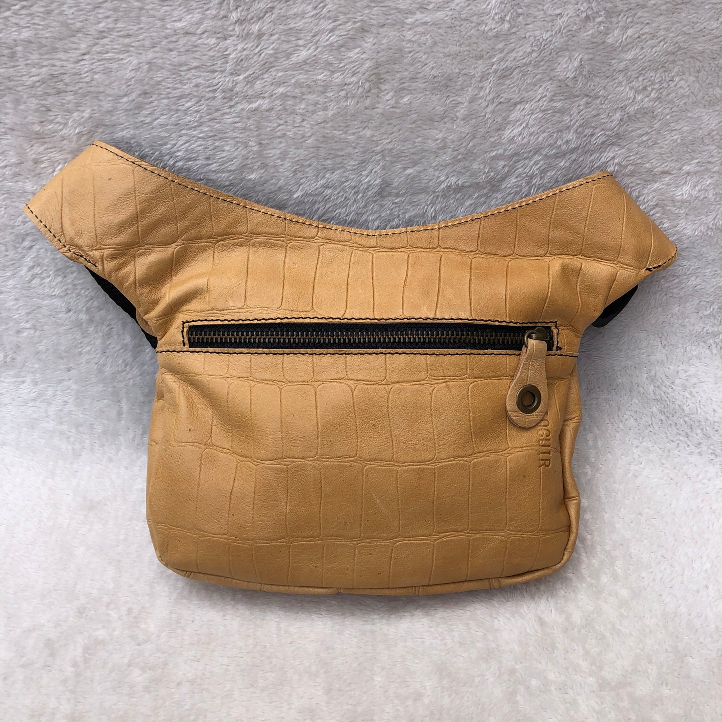 Summer Camel Travel Natural BioCuir® Leather Exclusive Piece No. 7263