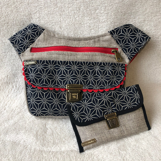 PACK Special June 2020 Waist Bag + Purse Unique Piece No. 7289