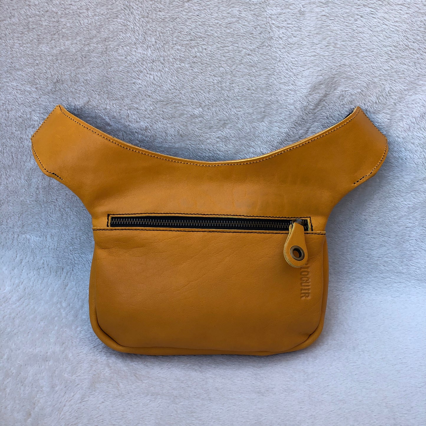 Summer Mustard Natural BioCuir® Leather Exclusive Part No. 7357