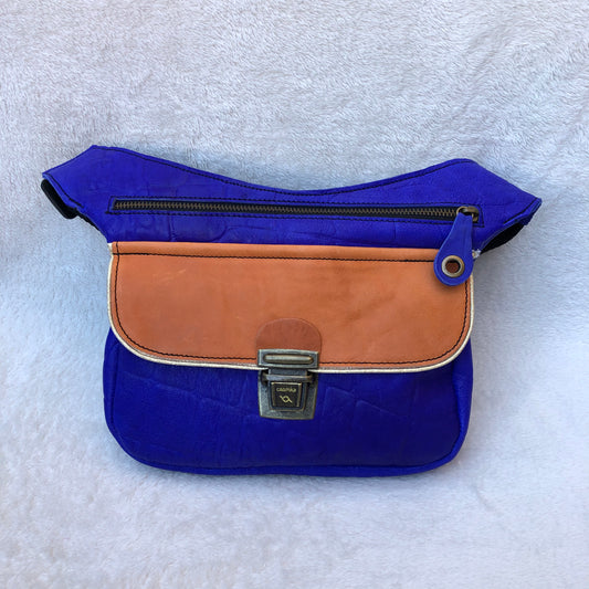 Summer Electric Blue · Piel natural BioCuir® · Pieza Exclusiva Núm. 7325