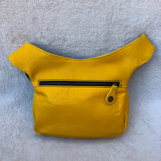 Summer Happy Yellow  · Piel natural BioCuir® · Pieza Exclusiva Núm. 7309