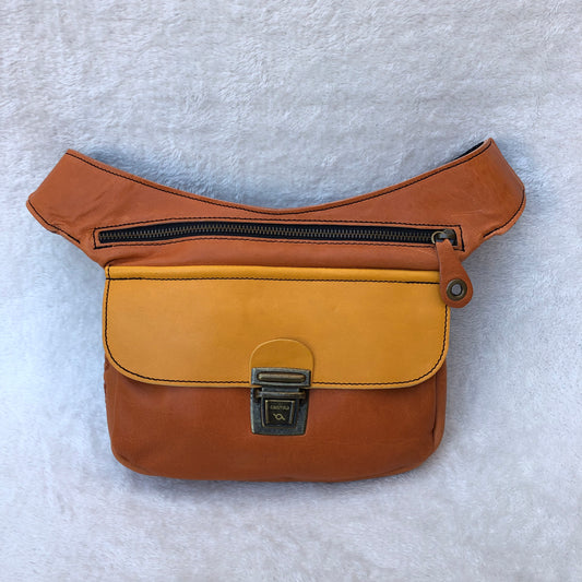 Summer Elegant Oranges · Piel natural BioCuir® · Pieza Exclusiva Núm. 7405