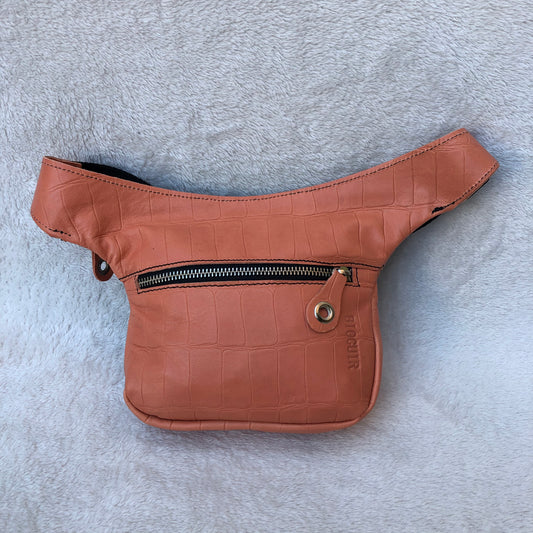 Mini Summer Special Salmon · Piel natural BioCuir® · Pieza Exclusiva Núm. 7411