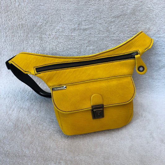Mini Summer Yellow - Old Gold · Piel natural BioCuir® Pieza Exclusiva Núm. 7511
