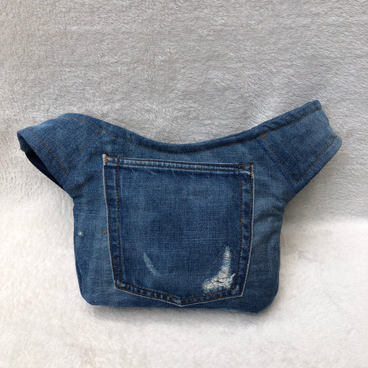 Jeans Recycled Silver Unique Piece No. 7443