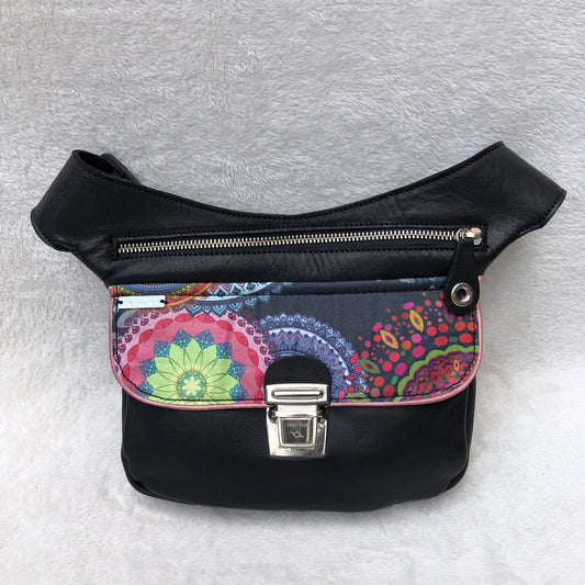 Special Black Summer Mandalas · Piel natural BioCuir® · Pieza Única Núm. 7438