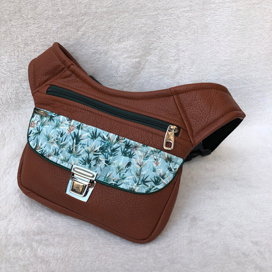 Special Brown & Green · Piel Vegana. Pieza Exclusiva Núm. 7456