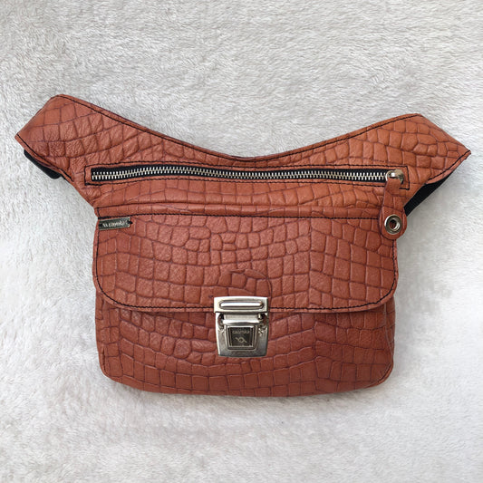 Summer Brown-Silver Natural BioCuir® Leather Exclusive Part No. 7463