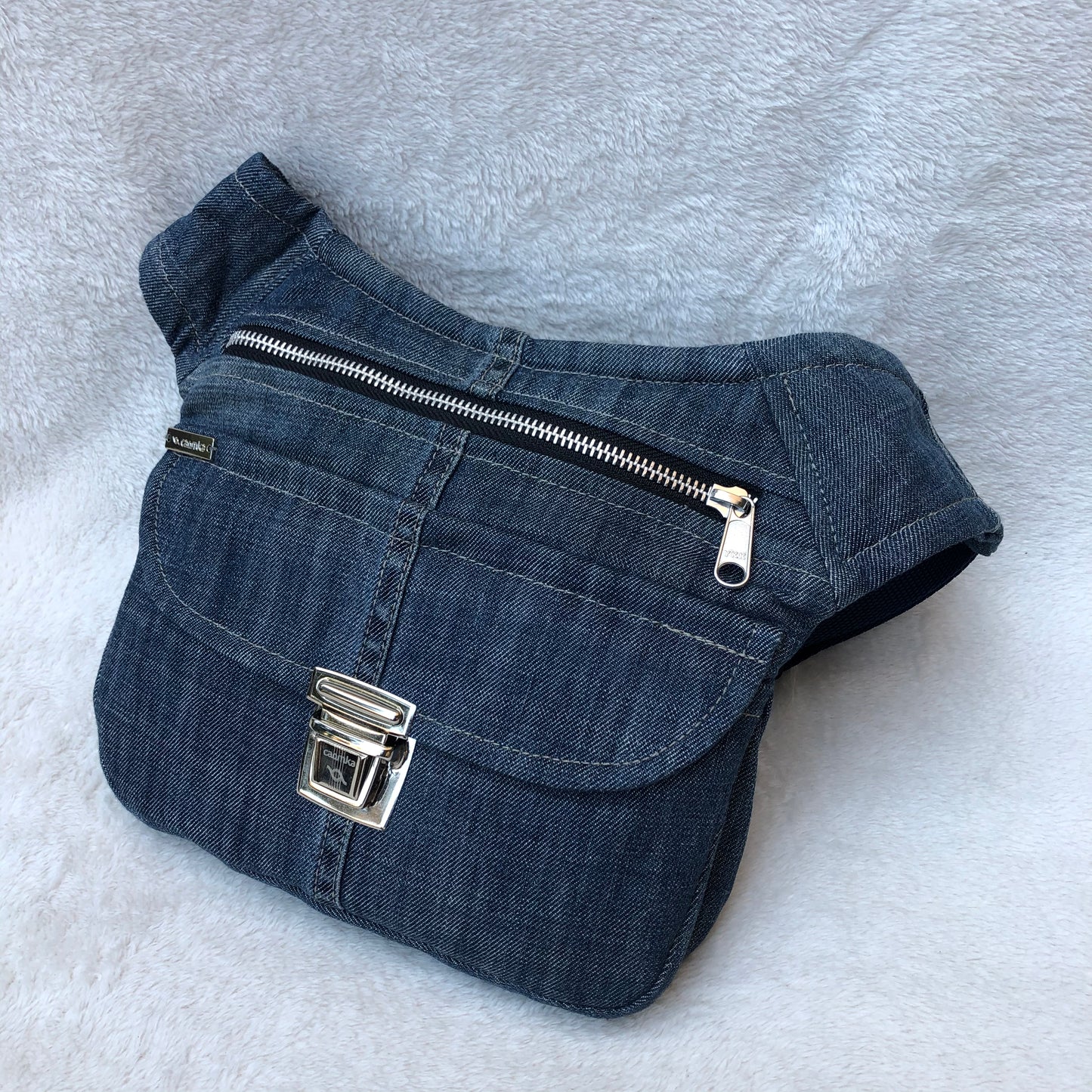 Jeans Recycled Silver Einzelstück Nr. 7545